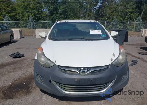 2011 Hyundai Elantra Gls из США, поврежденный, VIN 5NPDH4AE5BH019516